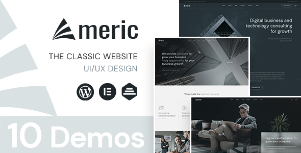 Americ WordPress Theme | Corporate Business Theme