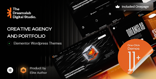 Dreamslab WordPress Theme | Creative Portfolio Template