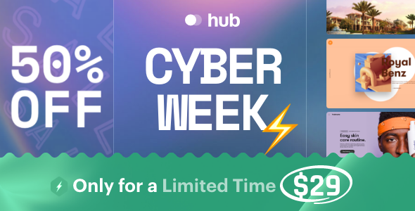 Hub WordPress Theme v1.0 | Responsive Multi Purpose Template